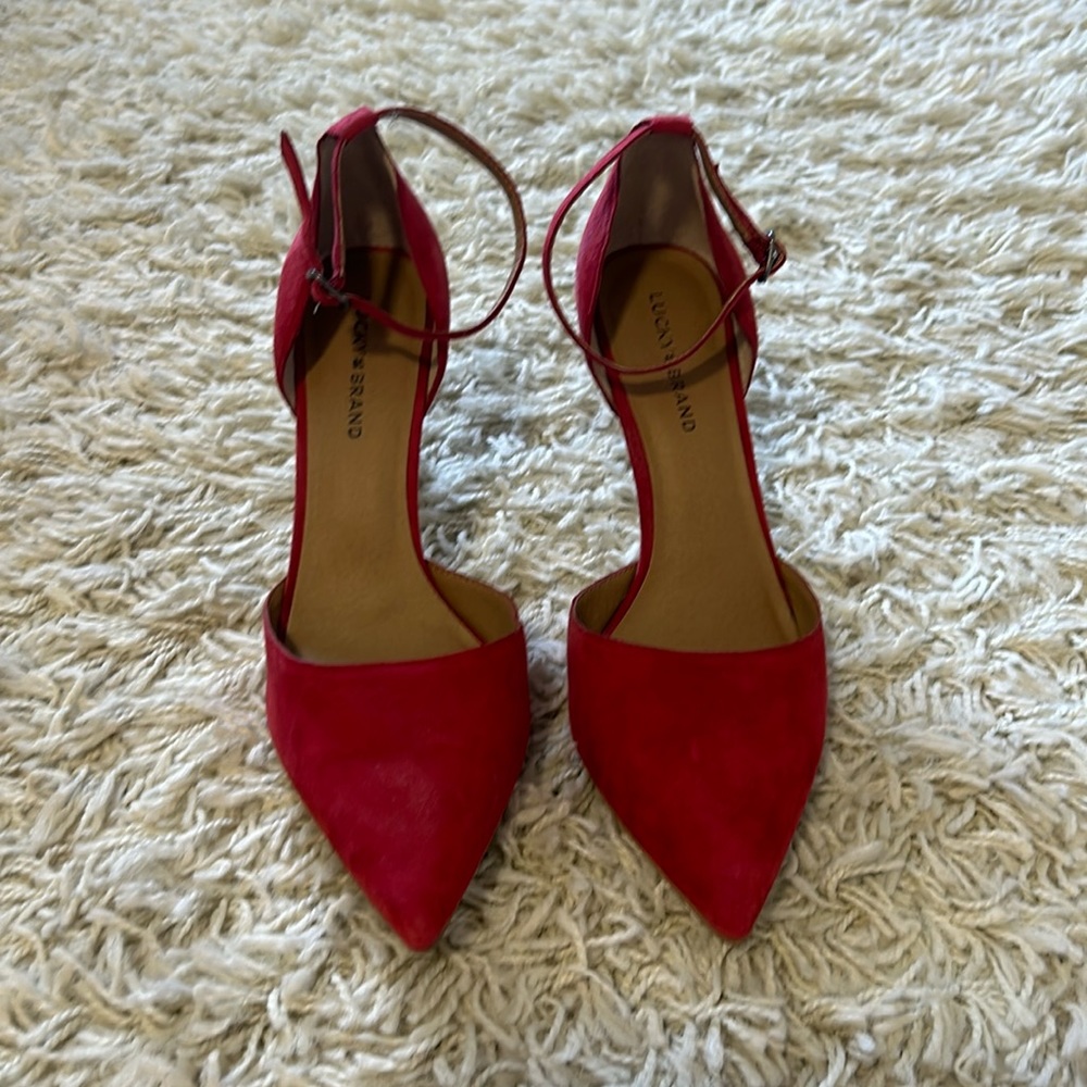 Size 12 Red Stiletto Heel
